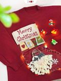  Áo Len Merry Christmas Kèm Đèn 
