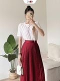  Chân Váy Dập Li 