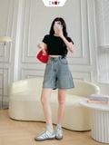  Áo Thun Trơn Croptop 