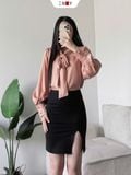  Sơ Mi Nơ Lụa 