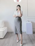  Sơ Mi Cổ Sen Và Vest 