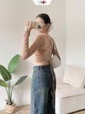  Áo Thun Cut Out Lưng 
