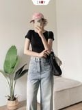 Áo Thun Trơn Croptop 
