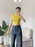  Áo Thun Trơn Croptop 