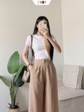  Áo Thun Trơn Croptop 