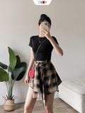  Áo Thun Trơn Croptop 