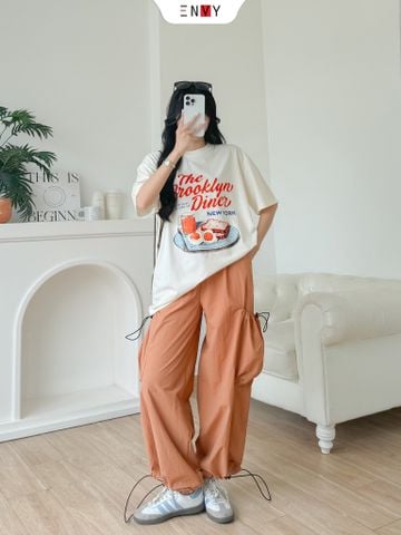  Quần Dù Túi Hộp 