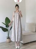  Đầm 2 Dây Bèo Vai 