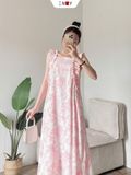  Đầm 2 Dây Bèo Vai 