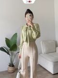  Sơ Mi Nơ Lụa 