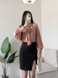  Sơ Mi Nơ Lụa 