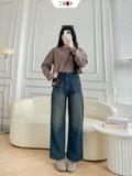  Áo Thun Croptop Tay Dài 