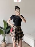  Áo Thun Trơn Croptop 