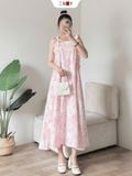  Đầm 2 Dây Bèo Vai 