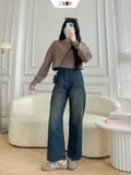  Áo Thun Croptop Tay Dài 