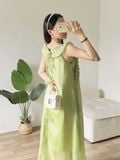  Đầm 2 Dây Bèo Vai 