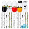 Miếng Dán Móng Tay 3D Nail Sticker Tráng Trí Hoa Văn Hoạ Tiết Barcelona F007