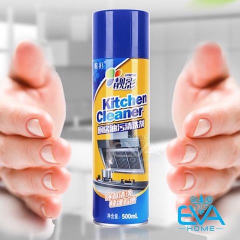  Chai Xịt Bọt Tuyết Vệ Sinh Nhà Bếp Sạch Sẽ Sáng Bóng Kichen Cleaner 