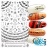 Decal Dán Móng Tay 3D Nail Sticker Cartoon Colecction Hoạ Tiết Hoạt Hình F394 / F395 / F396 / F397 / F398