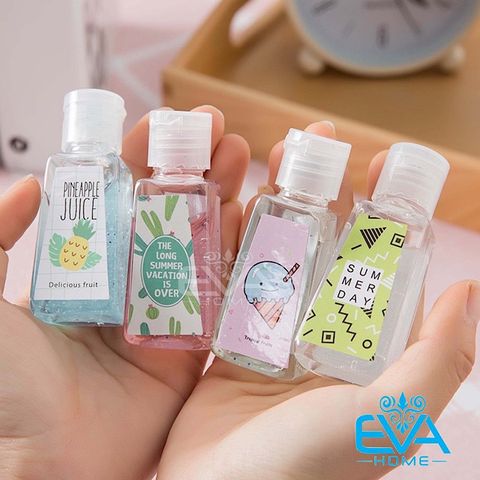  Set 5 Chai Gel Rửa Tay Khô Kháng Khuẩn 30 Ml Cute 