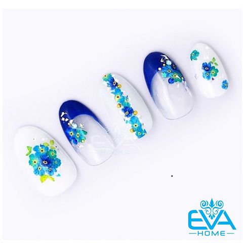  Miếng Dán Móng Tay 3D Nail Sticker Tráng Trí Hoạ Tiết Bông Hoa HY240 