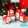 Set 10 Hộp Đựng Quà Giáng Sinh / Hộp Giấy Đựng Quà Noel Nhiều Mẫu Và Hoạ Tiết Đẹp