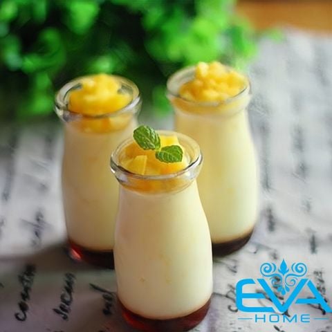  Bộ 12 Hũ Thuỷ Tinh Dùng Làm Sữa Chua Pudding Dáng Cao 100 ML Kèm Nắp Nhựa SP4829 