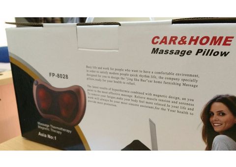  GỐI MASSAGE ĐA NĂNG 8 BI ĐẢO CHIỀU CAR HOME 