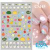 Miếng Dán Móng Tay 3D Nail Sticker Hoa flower Collection Hoạ Tiết Hoa Cúc Và Hoa Màu CS144 / CS145 / CS147