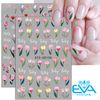 Sticker Dán Móng Tay 3D Chống Nước Hoa flower Collection Hoạ Tiết Hoa Tulip Mùa Hè Sweet Tulip Art CS149 / CS150