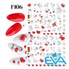 Miếng Dán Móng Tay 3D Nail Sticker Hoạt Hình Icon Bigli Migli love F106