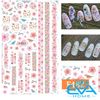 Miếng Dán Móng Tay 3D Nail Sticker Tráng Trí Hoạ Tiết Bông Hoa F480 / F481 / F482 / F483