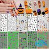Decal Dán Móng Tay 3D Nail Sticker Chủ Đề Lễ Hội Ma Quỷ Halloween Colecction Hoạ Tiết Dạ Quang Phát Sáng Độc Đáo LY