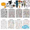 Decal Dán Móng Tay 3D Nail Sticker Chủ Đề Lễ Hội Ma Quỷ Halloween Colecction Hoạ Tiết Ma Quái Mạng Nhện WG