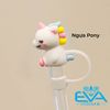 Nút Đậy / Nắp Đậy Ống Hút Silicone 3D Chống Bụi Hoạ Tiết Hình Thú Animal Figure Dễ Thương