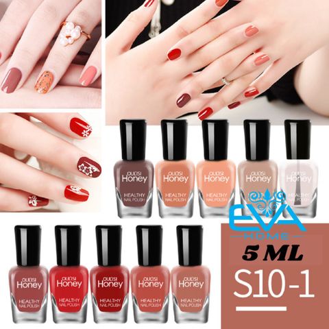  Set 10 Chai Sơn Móng Tay Dạng Lột Oulisi Honey S10-1 / Hộp 10 Màu Sơn Dạng Gel Lột Mini 5ml S10-1 Oulisi 