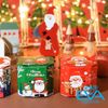 Combo 5 Hộp Đựng Quà Giáng Sinh Hình Bát Giác / Hộp Giấy Đựng Quà Noel Tám Cạnh Octagonal Nhiều Hoạ Tiết