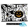 Decal Dán Tường Dán Kiếng Trang Trí Lễ Hội Ma Quỷ Happy Halloween Party SK9093 Không Bị Hư Tường