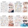 Decal Dán Móng Tay 3D Nail Sticker Chủ Đề Lễ Hội Ma Quỷ Halloween Colecction Hoạ Tiết Ma Quái Mạng Nhện WG