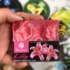 Xà Phòng Saboo Hoa Ly - Lilly Handmade Thailand ( Tặng 1 túi lưới tạo bọt xà phòng)
