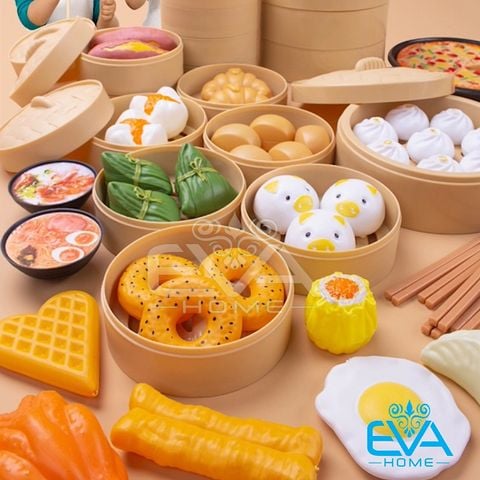  Bộ Đồ Chơi Nấu Ăn Dimsum 84 Chi Tiết Cho Bé / Set Đồ Chơi Dimsum 