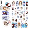 Decal Dán Móng Tay 3D Nail Sticker Hoạ Tiết Nhân Vật Truyện Tranh Phong Cách Châu Âu Anime Girls F157