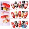 Decal Dán Móng Tay 3D Nail Sticker Tráng Trí Móng Hoạ Tiết Mèo Thần Tài F367