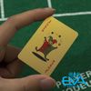 Bộ Bài Poker Nhựa PVC Mini Nhũ Vàng Chống Thấm Nước Độc Lạ Sang Trọng SP74