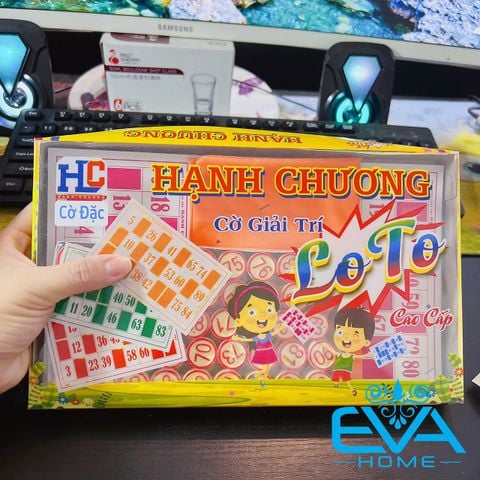  Bộ Đồ Chơi Cờ Lô Tô Giải Trí Bingo Lotto Việt Nhựa Cao Cấp HC Cờ Đặc SP4894 