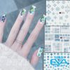 Miếng Dán Móng Tay 3D Nail Sticker Tráng Trí Họa Tiết Hoa Văn Gạch Bông F032 / F033 / F034