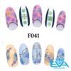 Miếng Dán Móng Tay 3D Nail Sticker Tráng Trí Hoạ Tiết Bông Hoa Và Woodland Animals F041 / F042