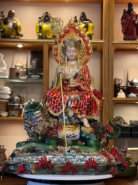 Tượng địa tạng vương bằng đồng cao cấp