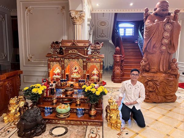 Ban thờ thần tài Vip