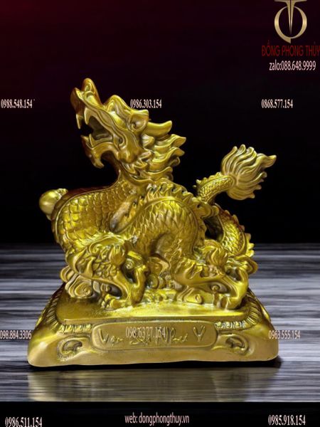 Bộ 12 con giáp bằng đồng nguyên chất cao 29cm